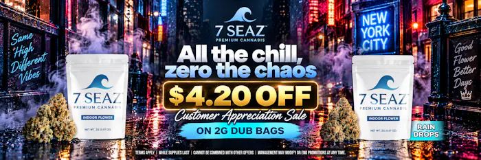 7SEAZ – 4.2 off on 2g dub bags