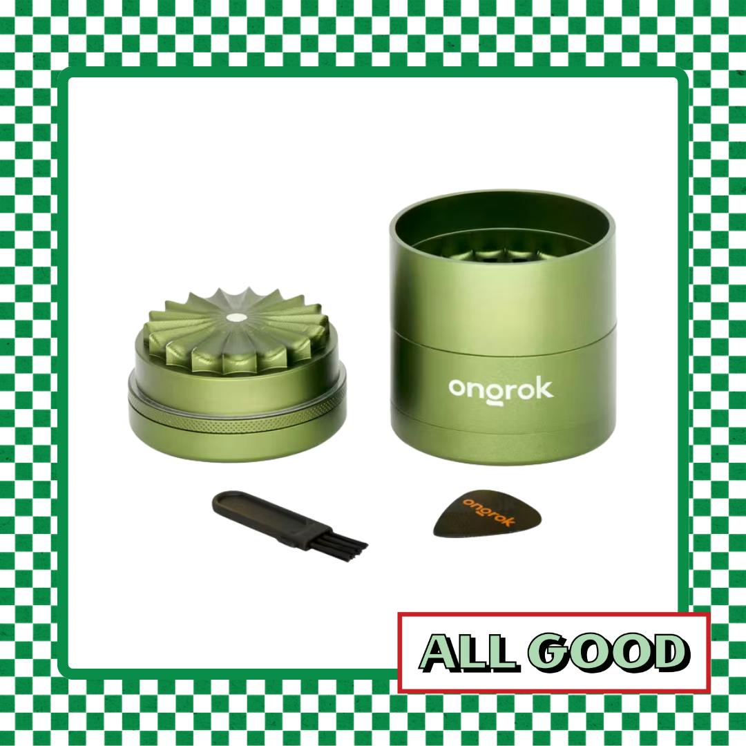 OnGrok | 5 Piece Grinder | Green
