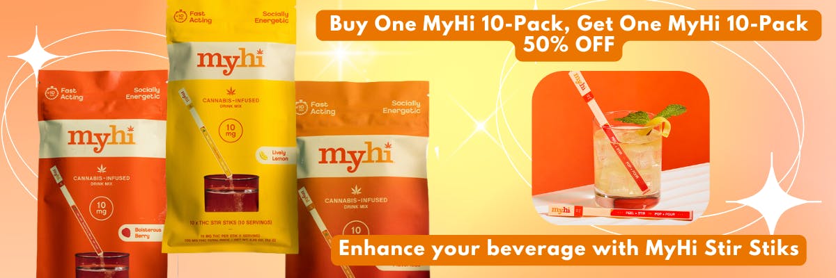 MyHi Stiks BOGO 50% off