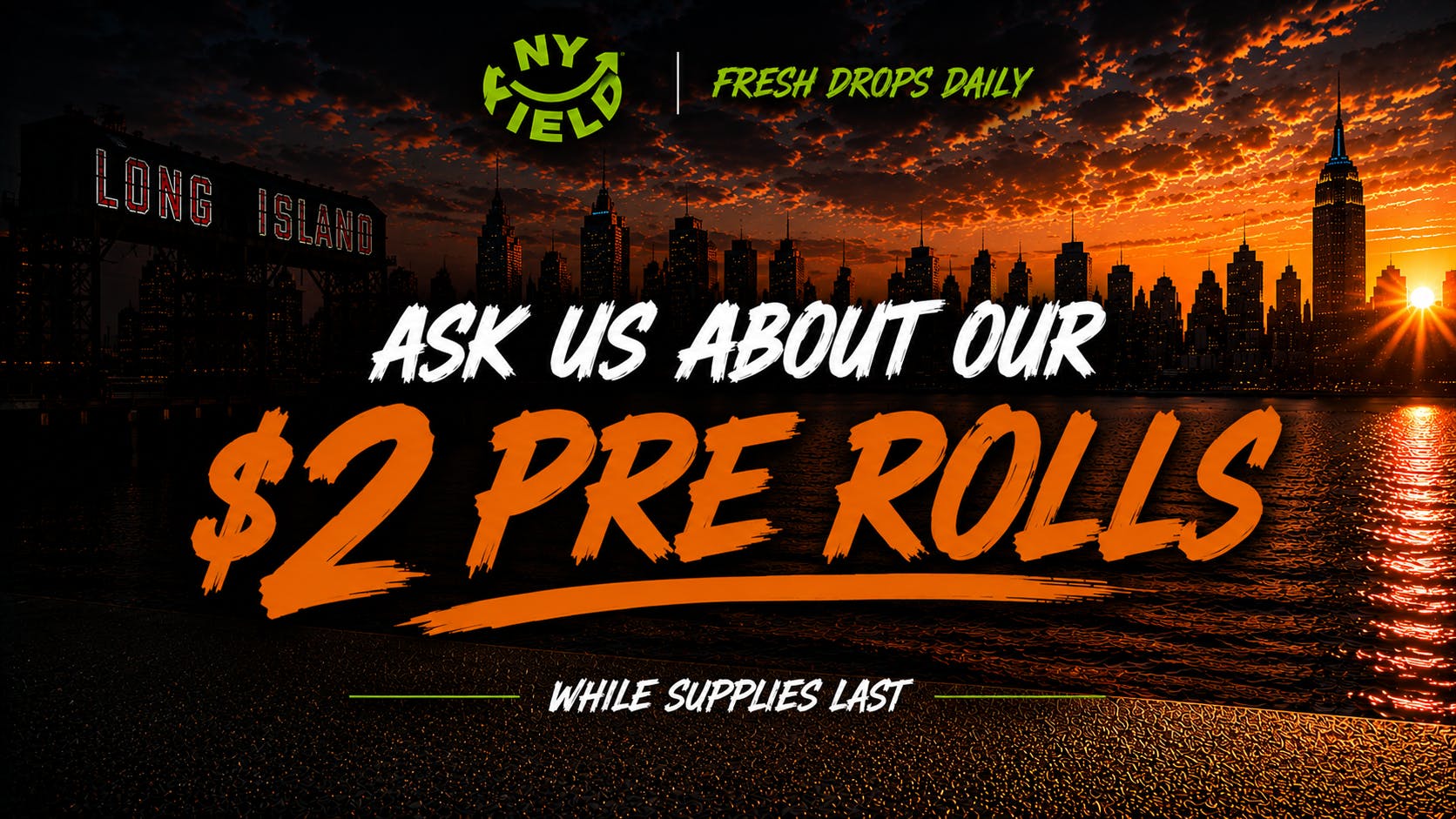 $2 pre rolls