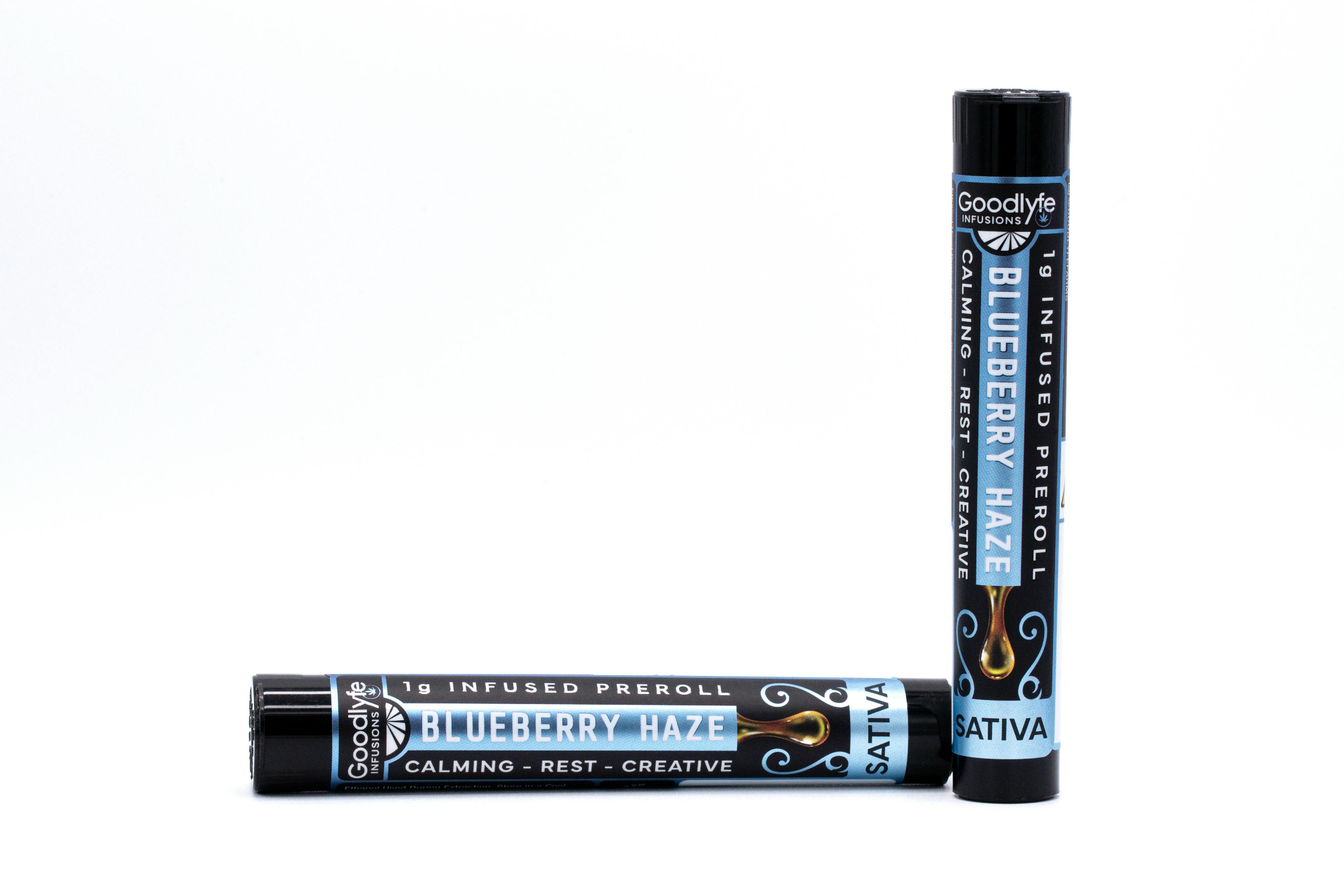 Single (Infused) · 1g · Blueberry Haze by GOODLYFE