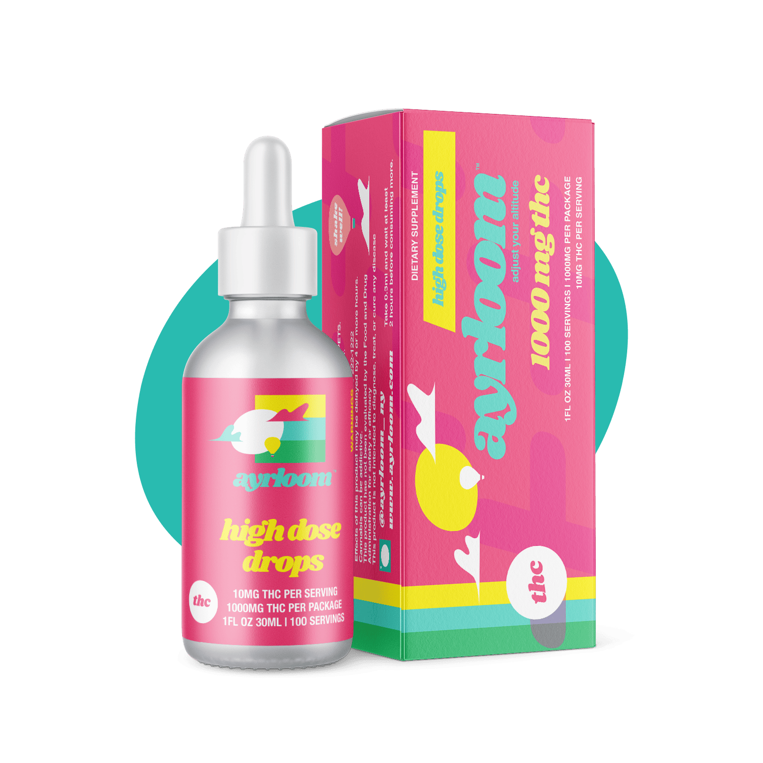 Tincture · 1000mg · High Dose by ayrloom