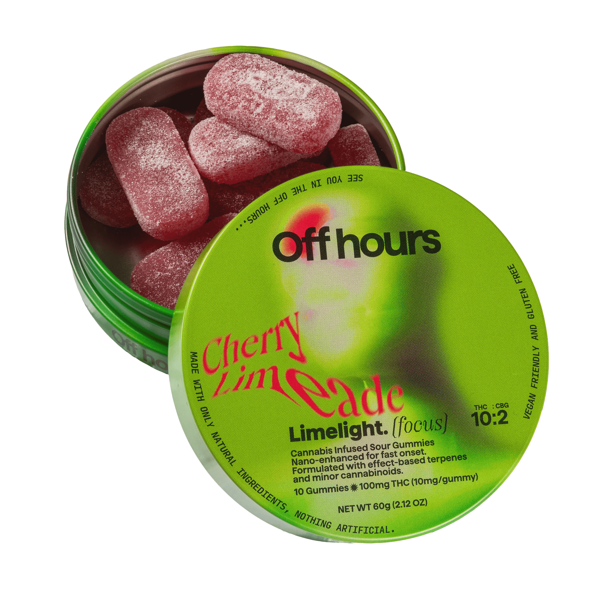 Gummies · 10mg 10pk · Focus - Cherry Limeade