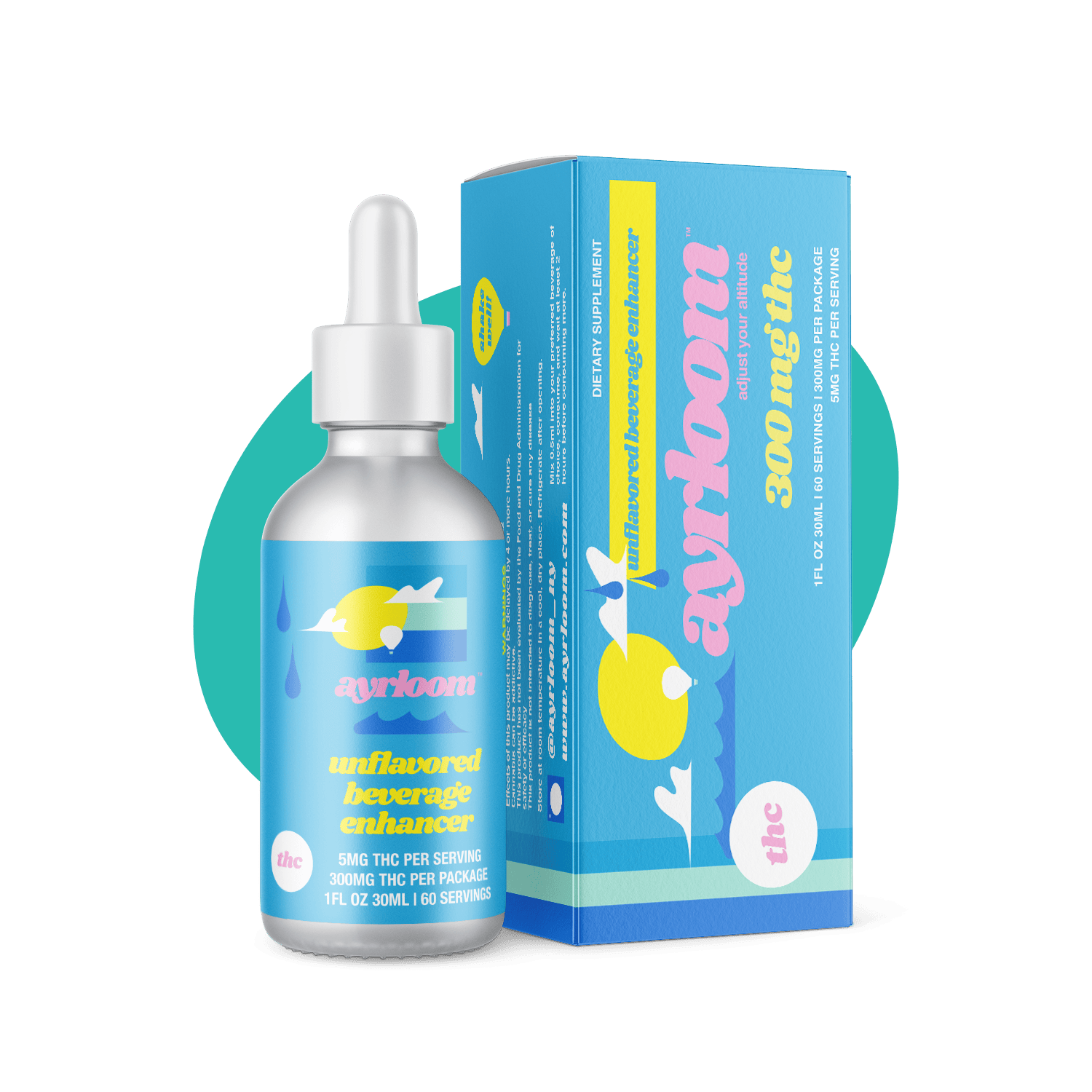 Tincture · 300mg THC · Beverage Enhancer by ayrloom