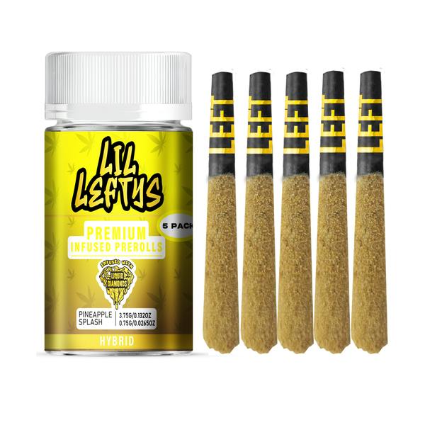 Pack (Infused) · 3.75g 5pK · Pineapple Splash by Left Coast