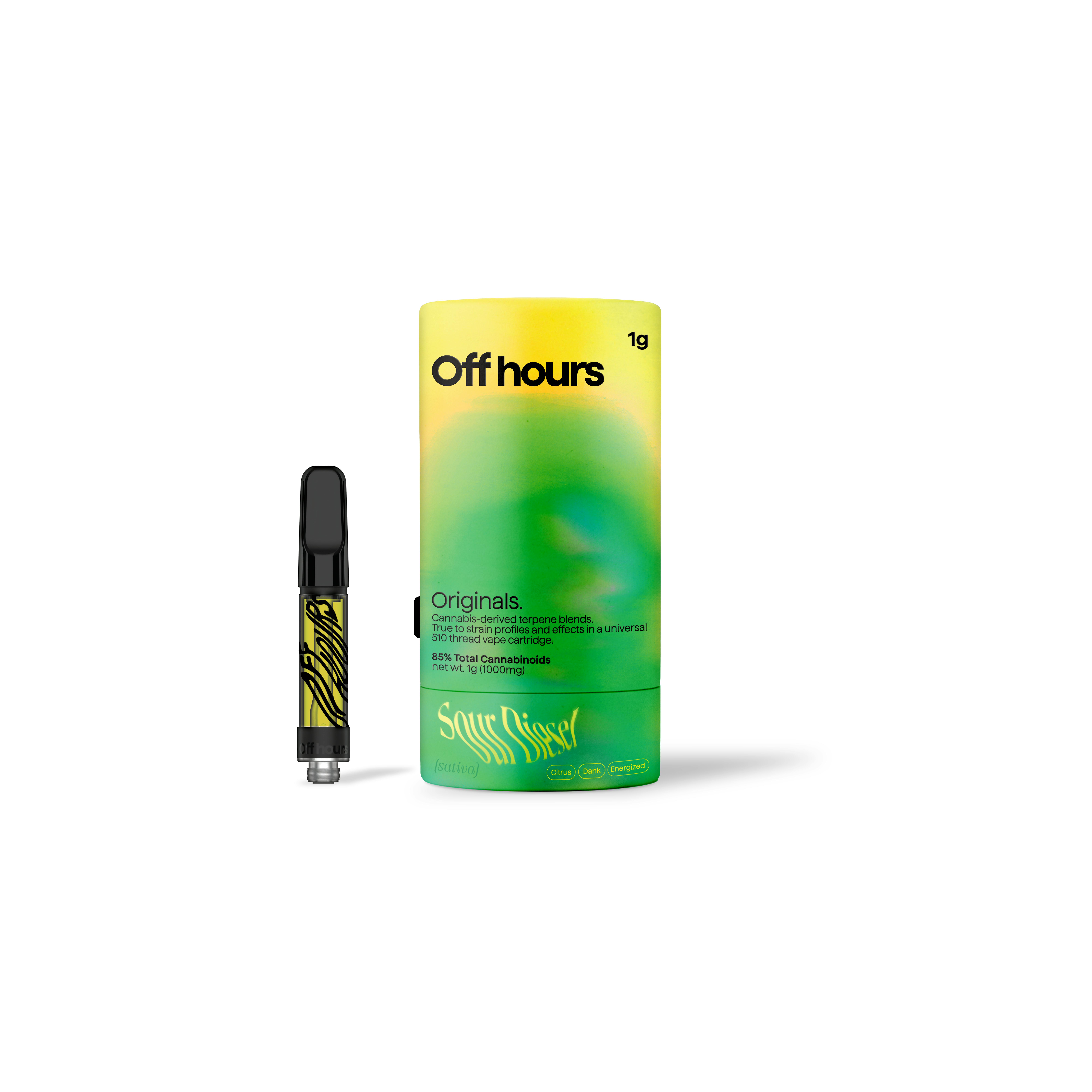 510 Cart · 1g · Super Sour Diesel by Off hours