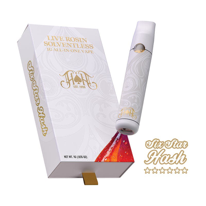 All in One (Live Rosin) · 1g · Purple Starfruit by Heavy Hitters