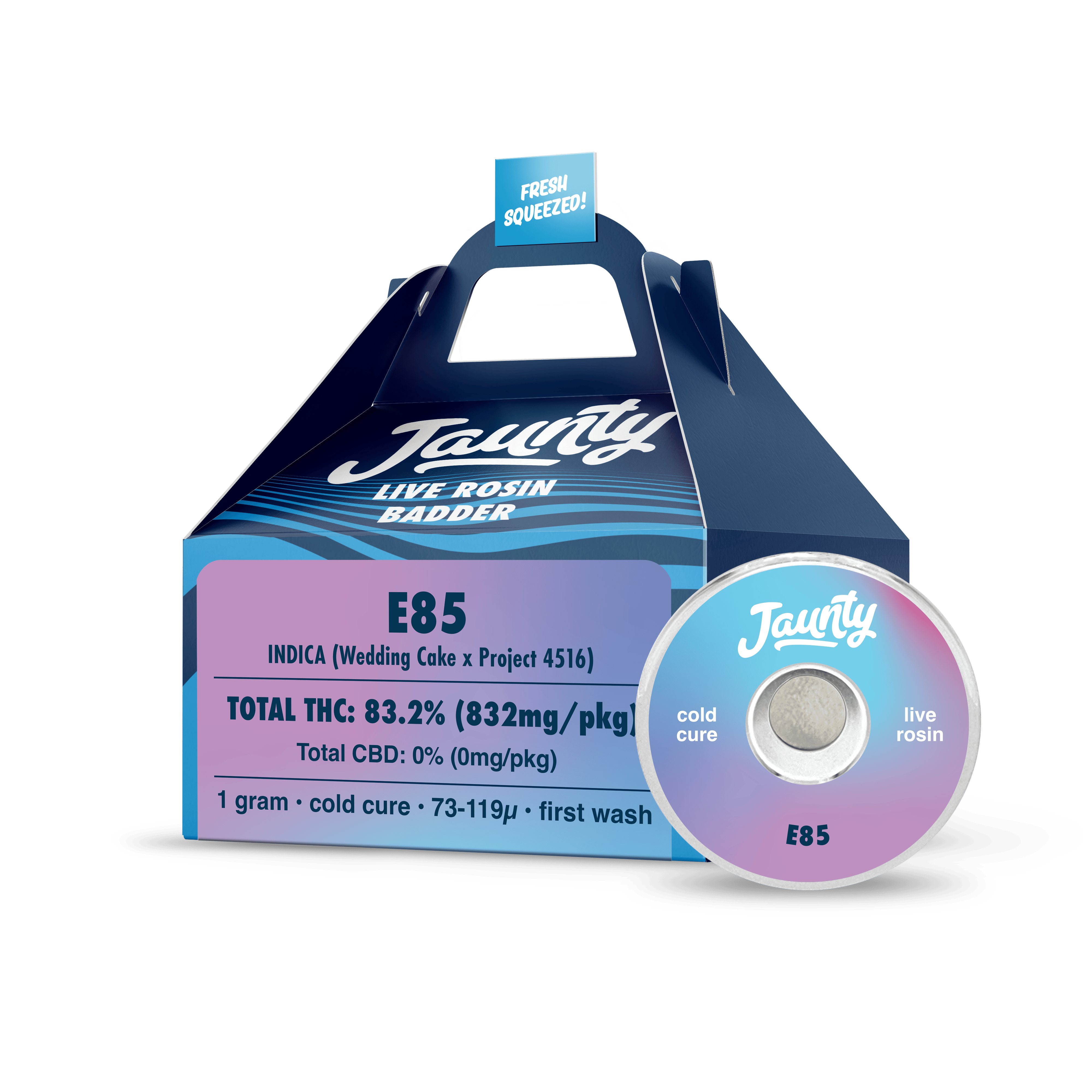 Badder (Live Rosin) · 1g · E85 by Jaunty
