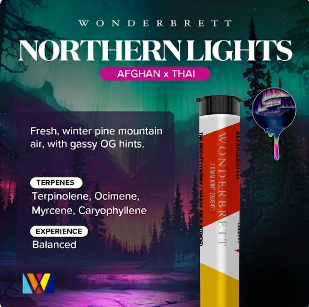 Northern Lights  - 0.7g Pre-Roll