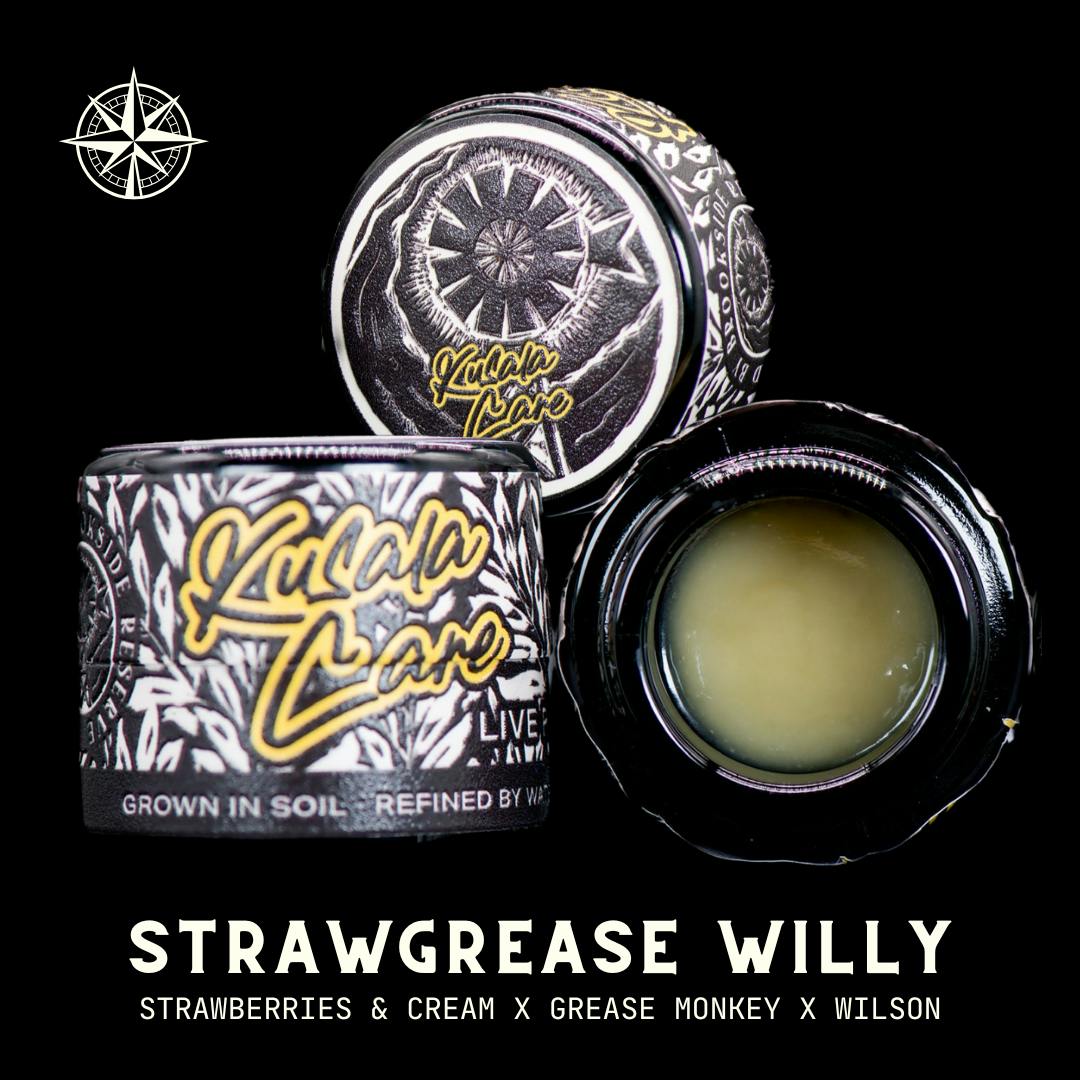 Strawgrease Willy - Cold Cure Live Hash Rosin
