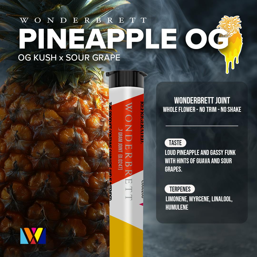 Pineapple OG - 0.7g Single Pre-Roll