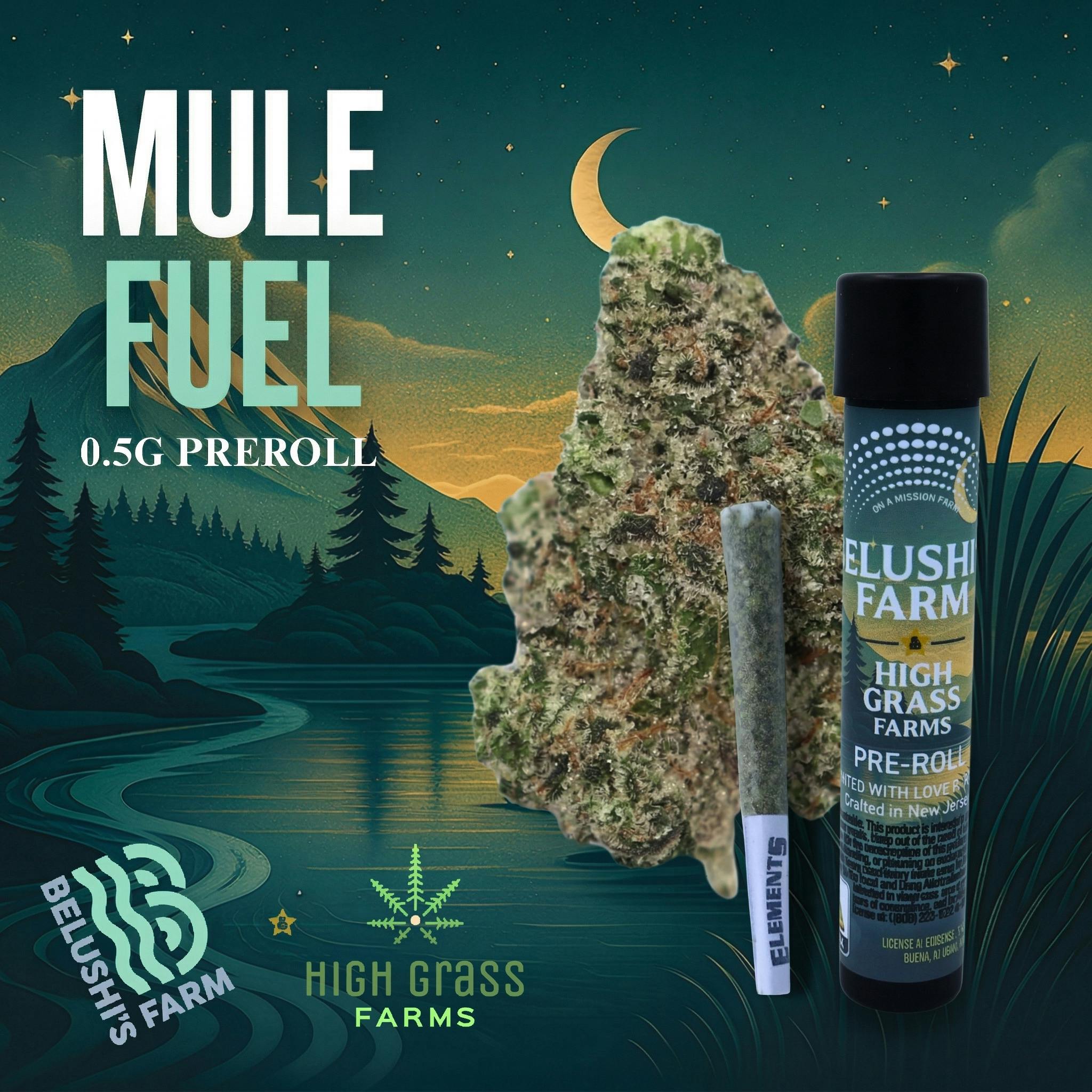 Mule Fuel - 0.5g Preroll