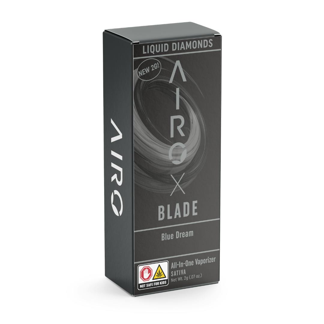 airo vapes blue diamond Blue Razz Ice Air Bar Diamond Disposable Vape 500 Puff