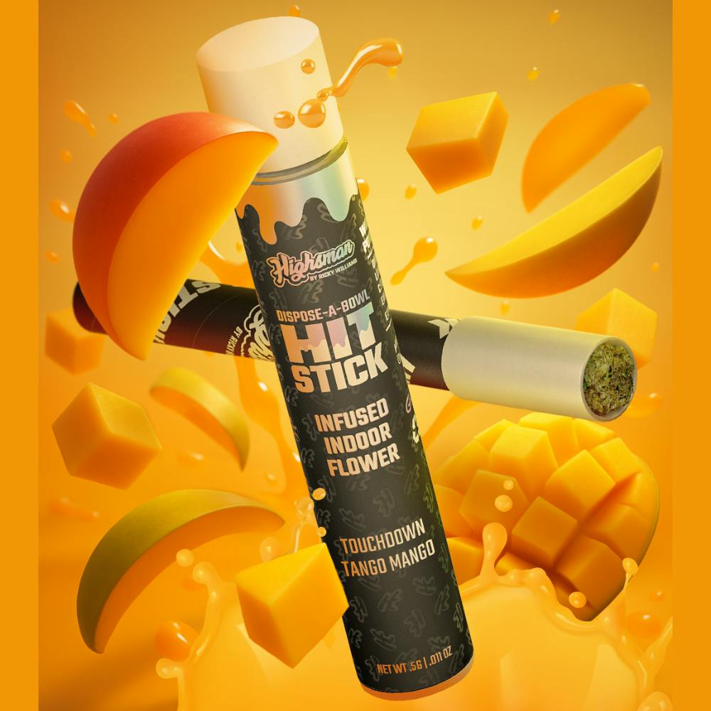 Touchdown Tango Mango - 0.5g Infused Indoor Flower Disposable Bowl