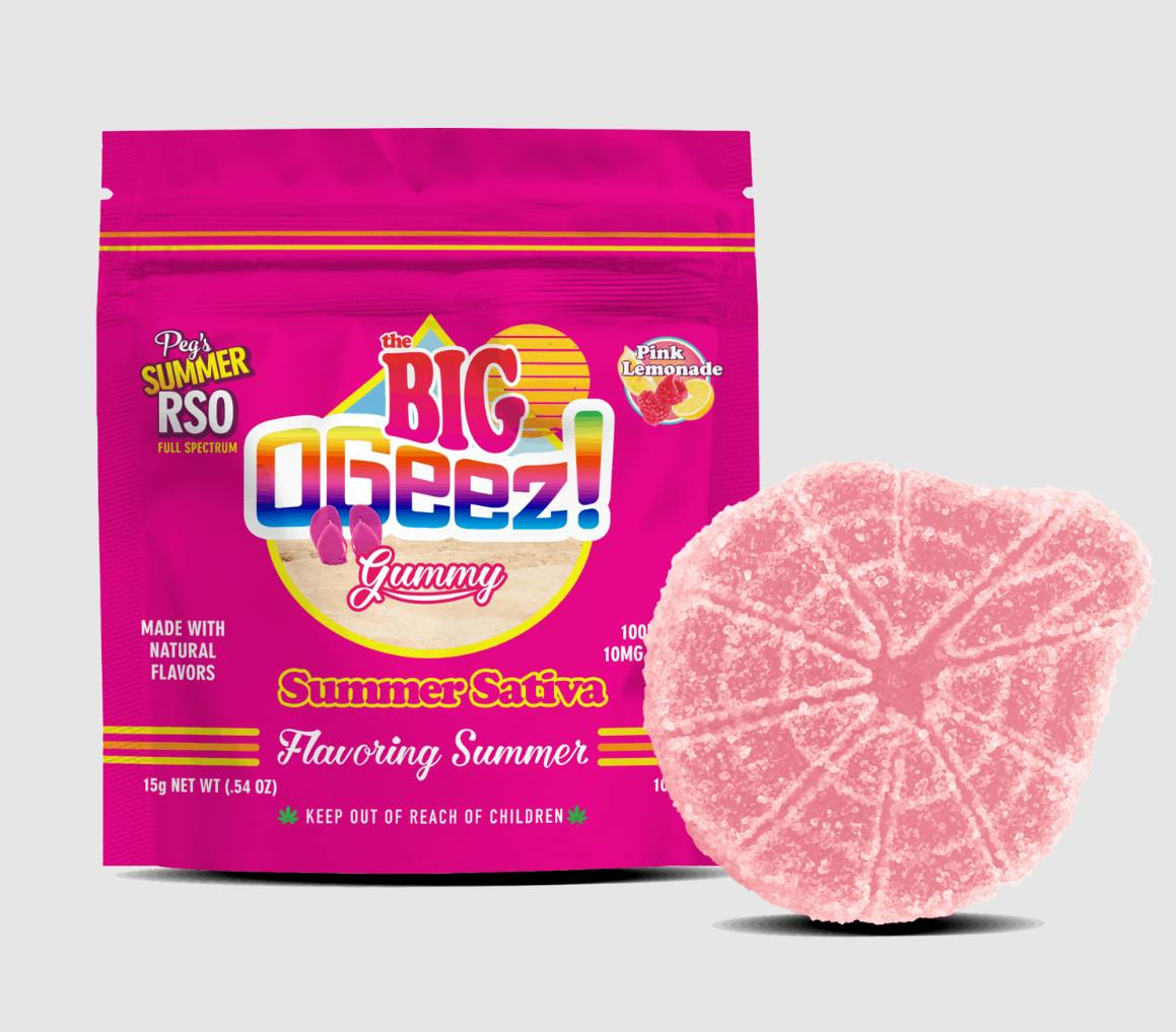 BIG Peg's Pink Lemonade RSO - 2pk 100mg