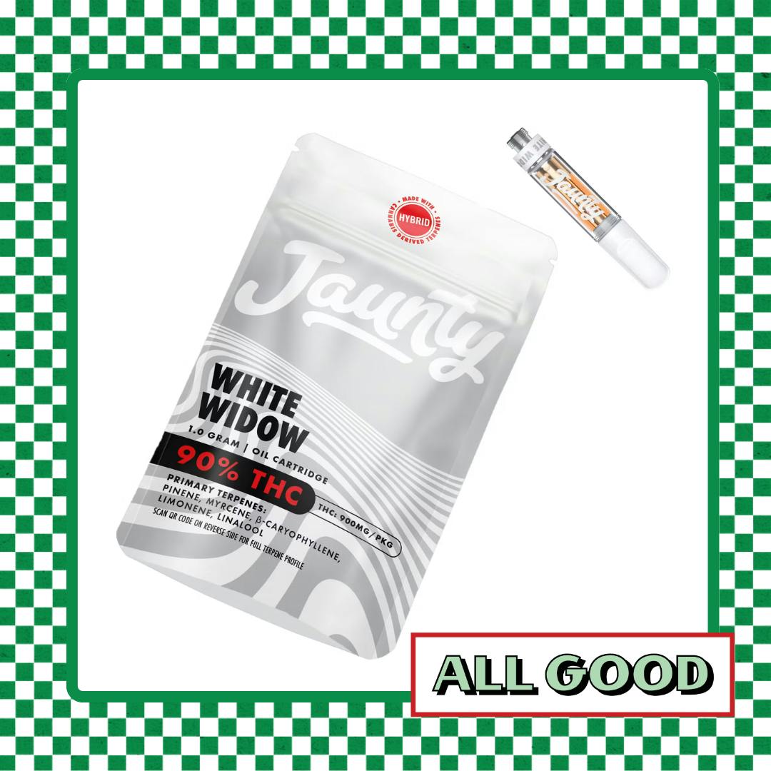 Jaunty | White Widow | Oil Cartridge | Hybrid | 1.0g