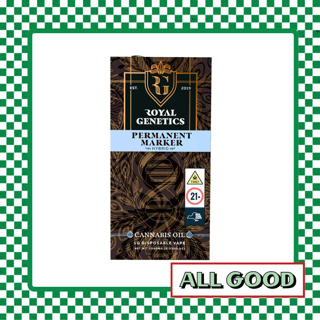 Royal Genetics | Permanent Marker | AIO Vape | 1g