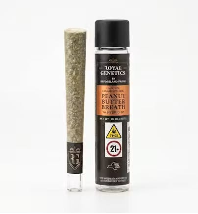 Royal Genetics | Peanut Butter Breath | Pre-roll | Hybrid | 1g