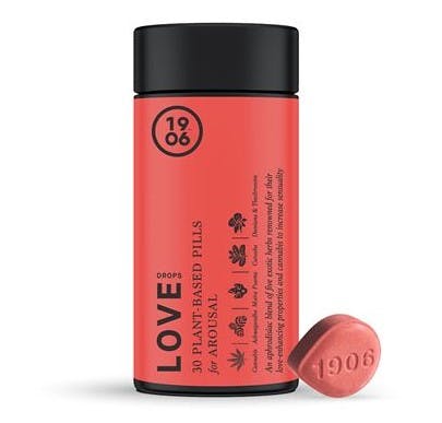 1906 Love Drops 2.5mg THC/CBD