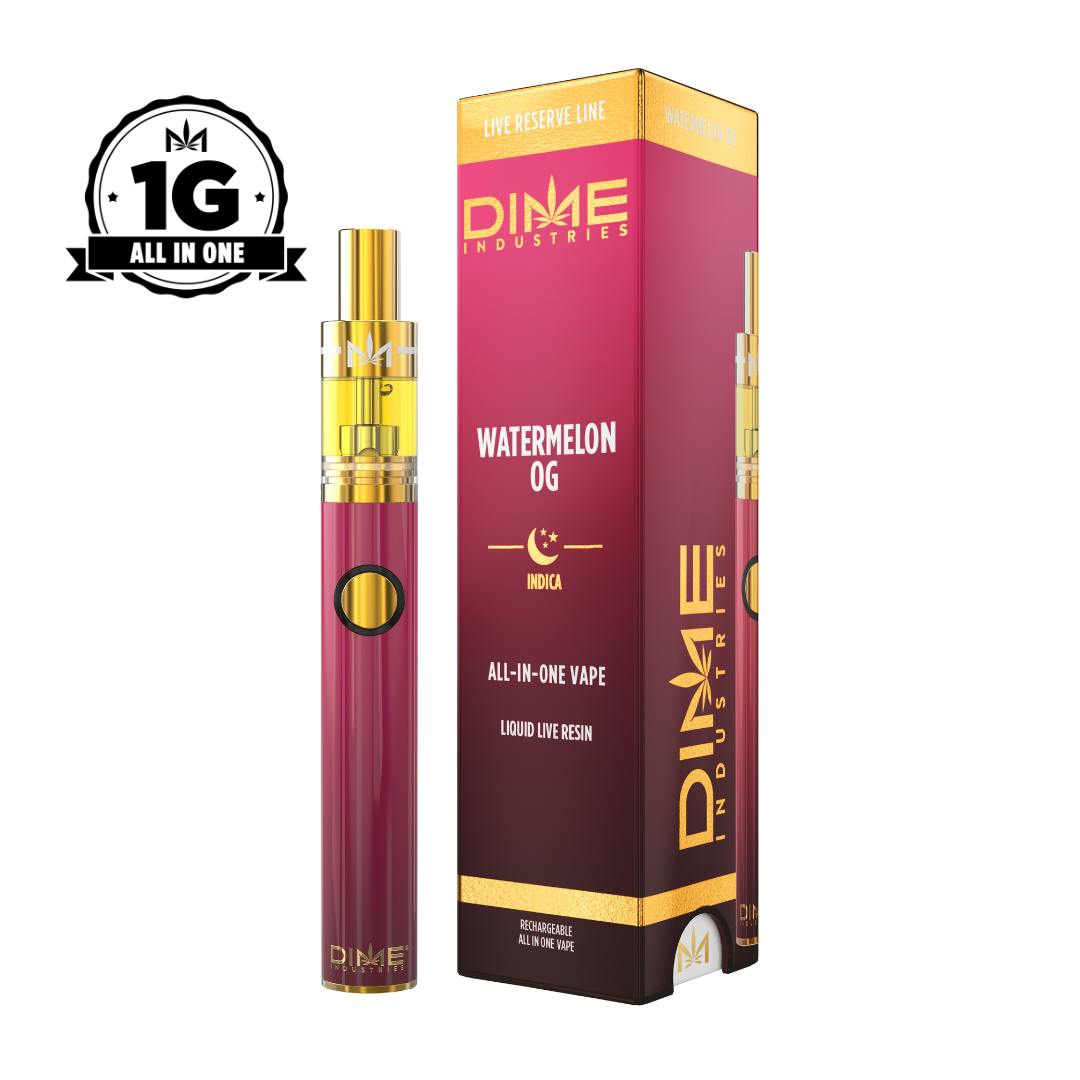 Watermelon OG 1g Live Resin All-In-One DIME (I)