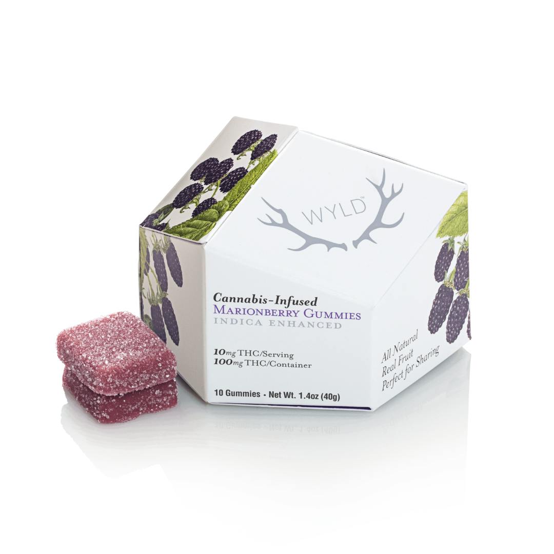 Marionberry 100mg Gummies WYLD (I)