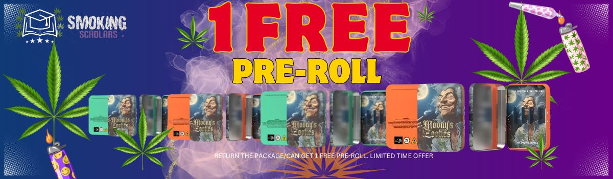 1 FREE PRE-ROLL