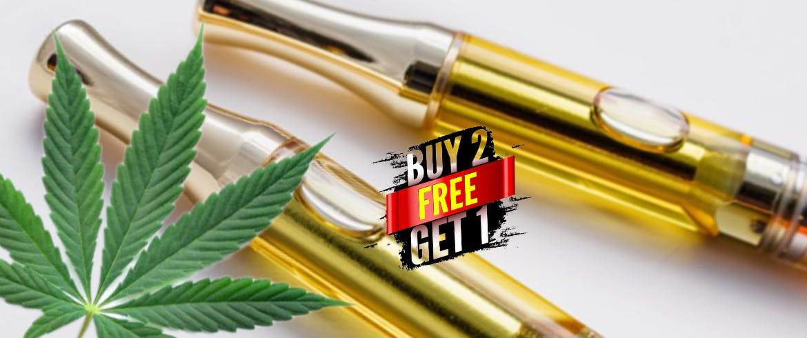 BUY  1  GET 1 FREE VAPE or CART
