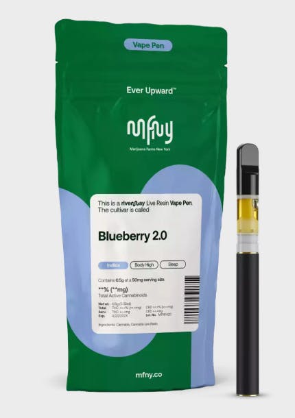 MFNY | Blueberry 2.0 | Resin AIO | Indica | .5g