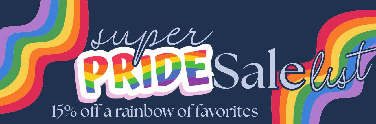 Pride sale menu