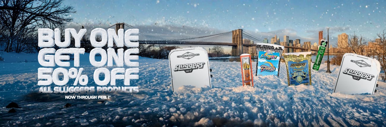 Sluggers Buy 1 Get 1 50% Off