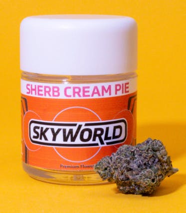 Skyworld | Sherb Cream Pie | Flower | Indica | 3.5g
