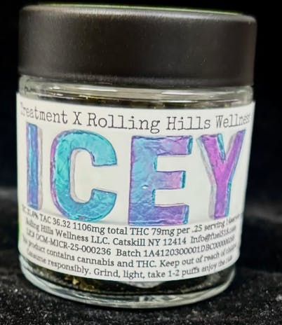 Rolling Hill Wellness | ICEY | Flower | Hybrid | 3.5g