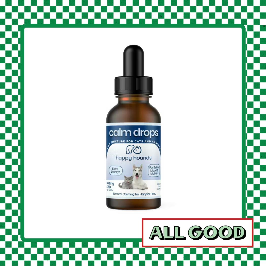 Happy Hounds | CBD Pet Tincture | Calm | 500mg