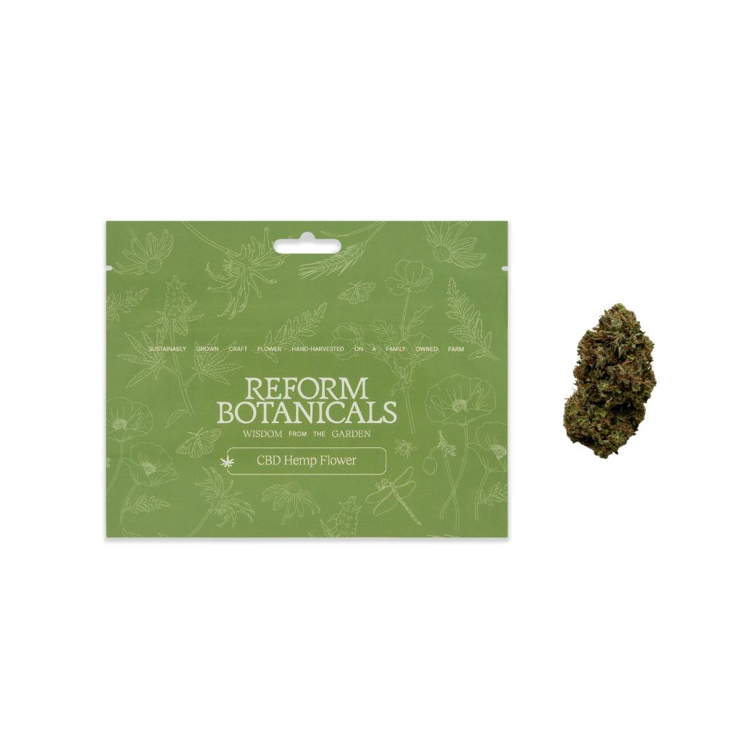Reform Botanicals | Blue Orchid CBD | Flower | Indica | 3.5g