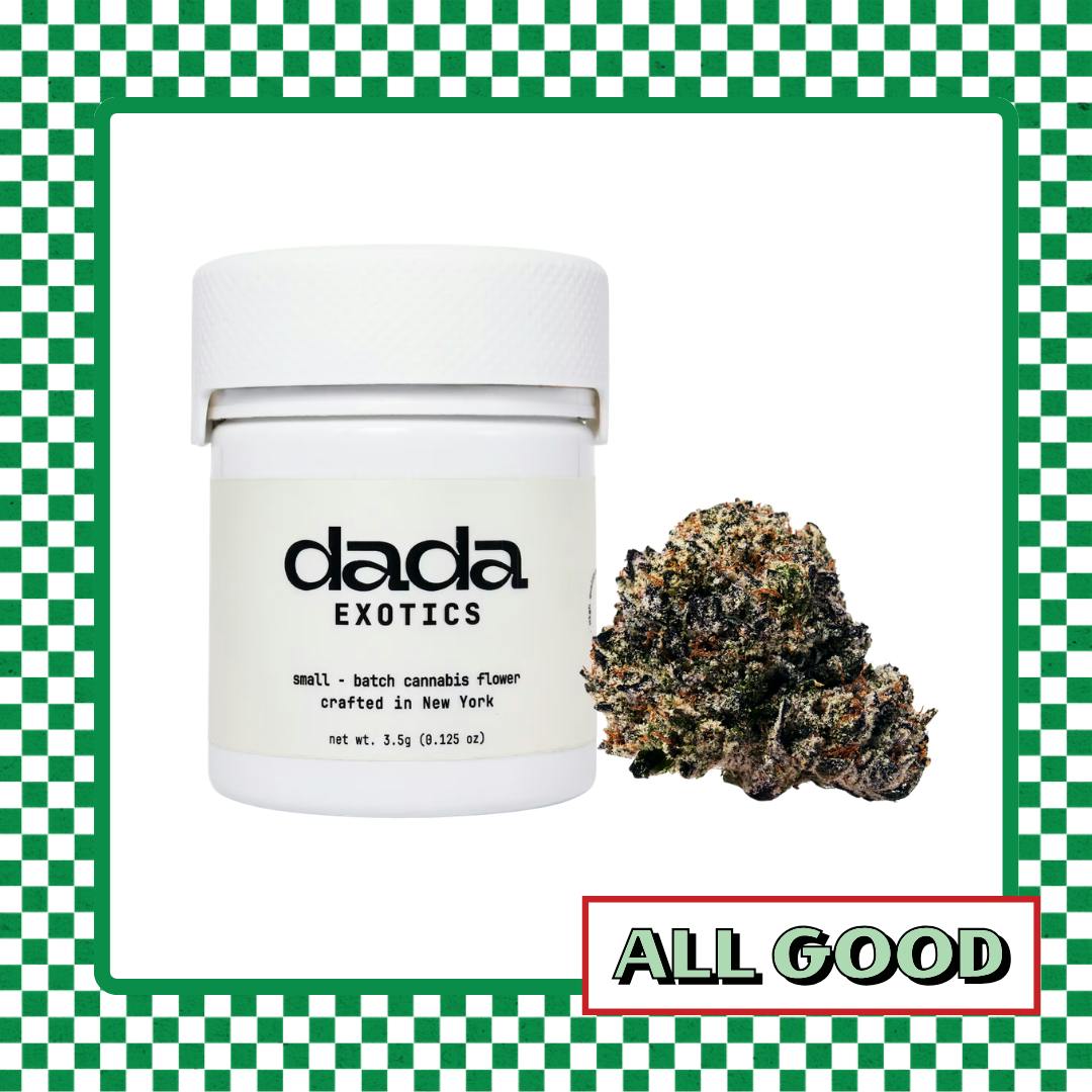 Dada Exotics | Oreo Blizzy | Flower | Ind-Hyb | 3.5g