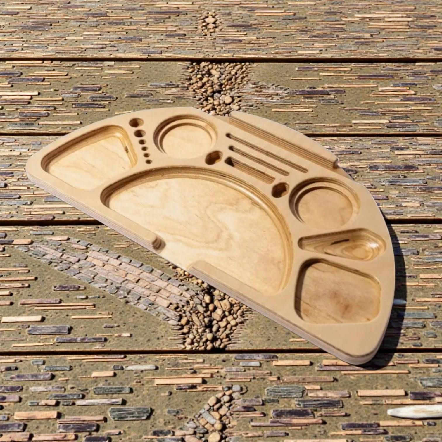 Half Moon Wooden Birch One Size