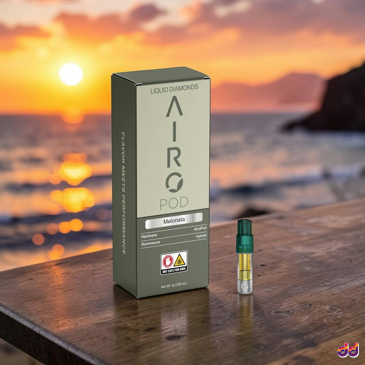 MELONATA - LIQUID DIAMONDS - AIROPOD - 1 G
