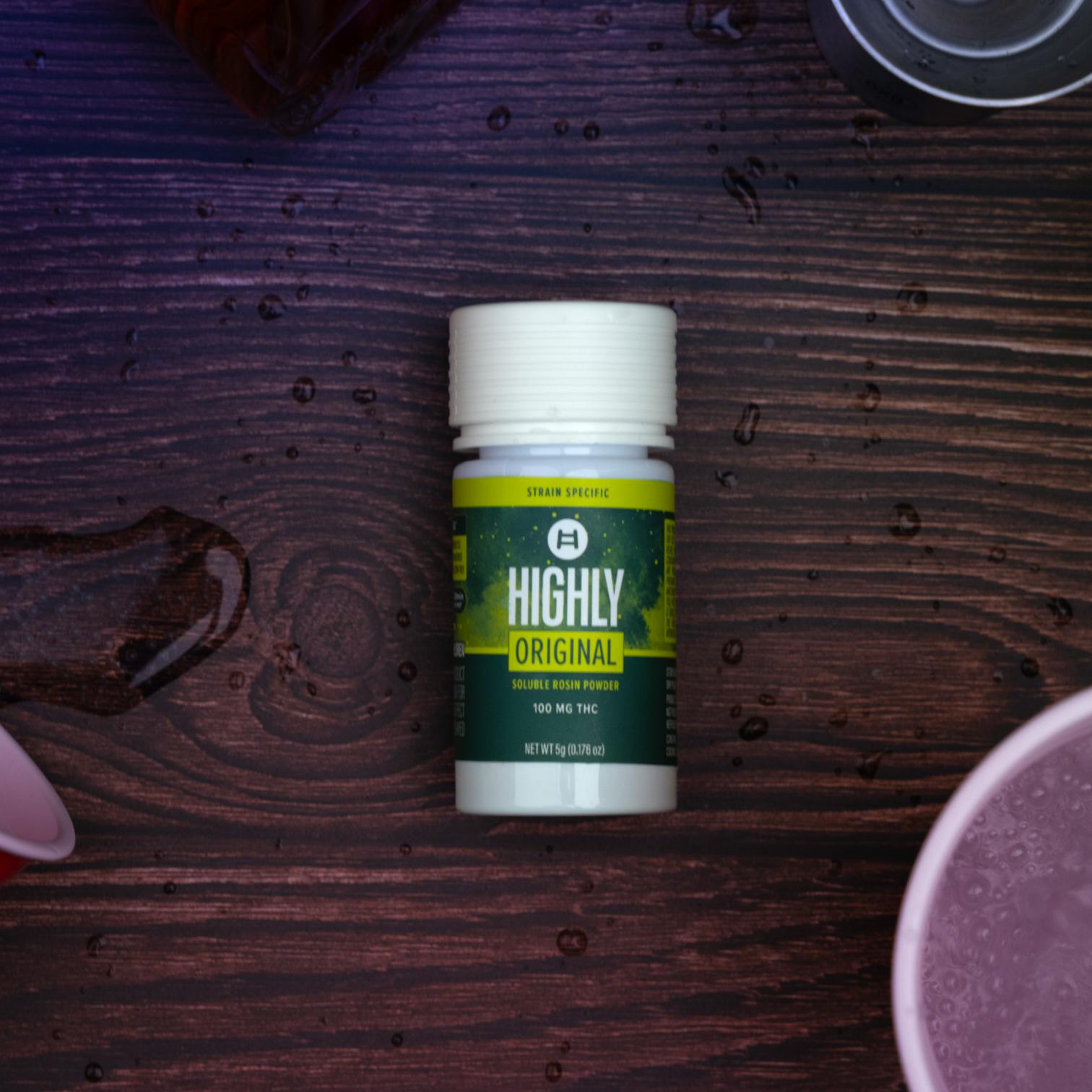 HIGHLY ORIGINAL - TROPICAL CHERRY - SOLUBLE ROSIN POWDER - 100 Mg
