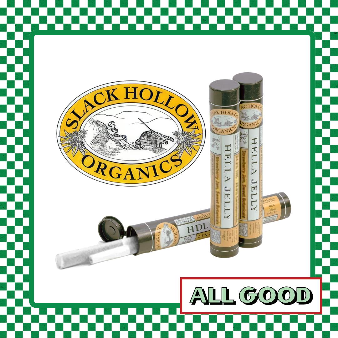 Slack Hollow | Hella Jelly | 2pk Preroll | SatHyb | 1g