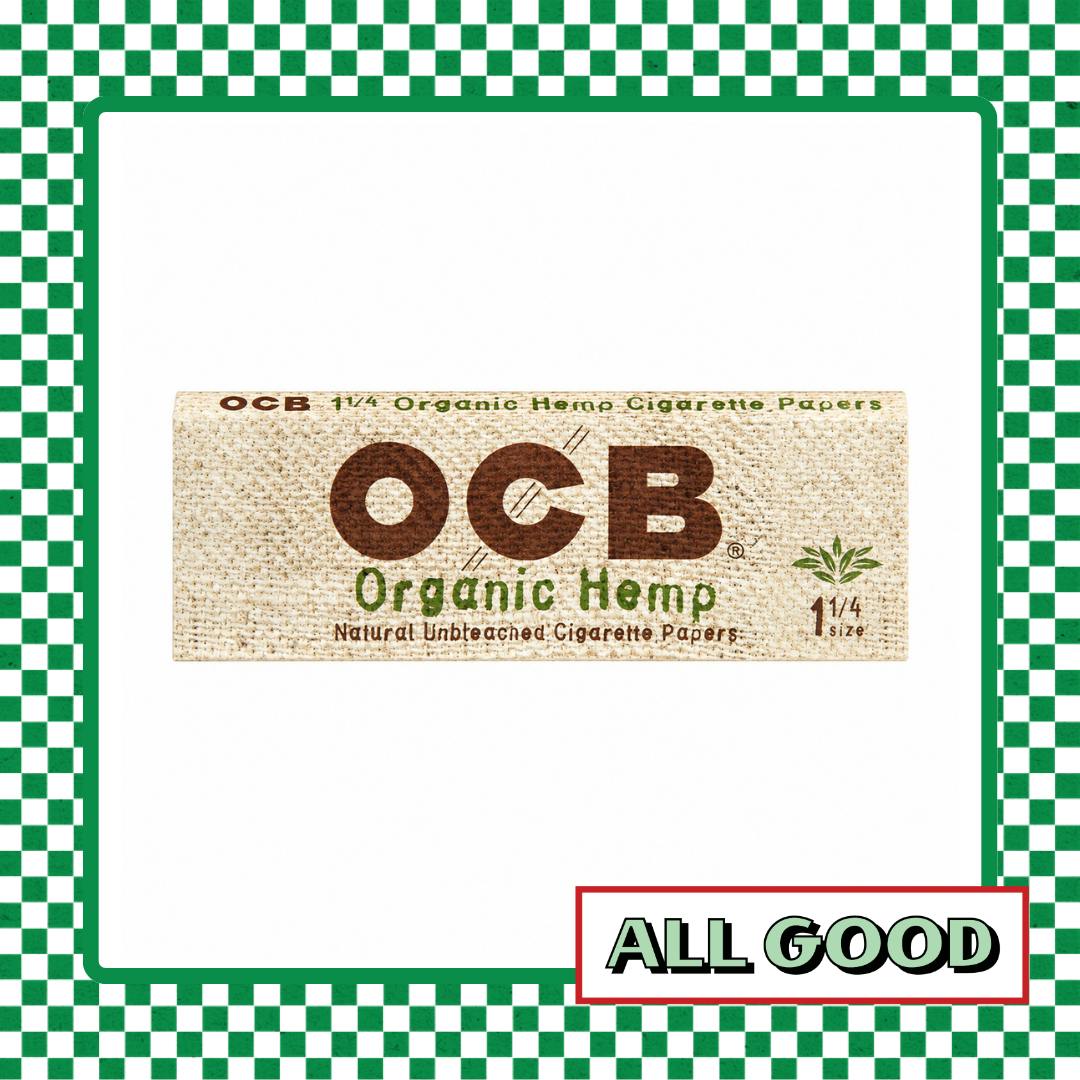 OCB | Organic Hemp Rolling Papers | 1.25″