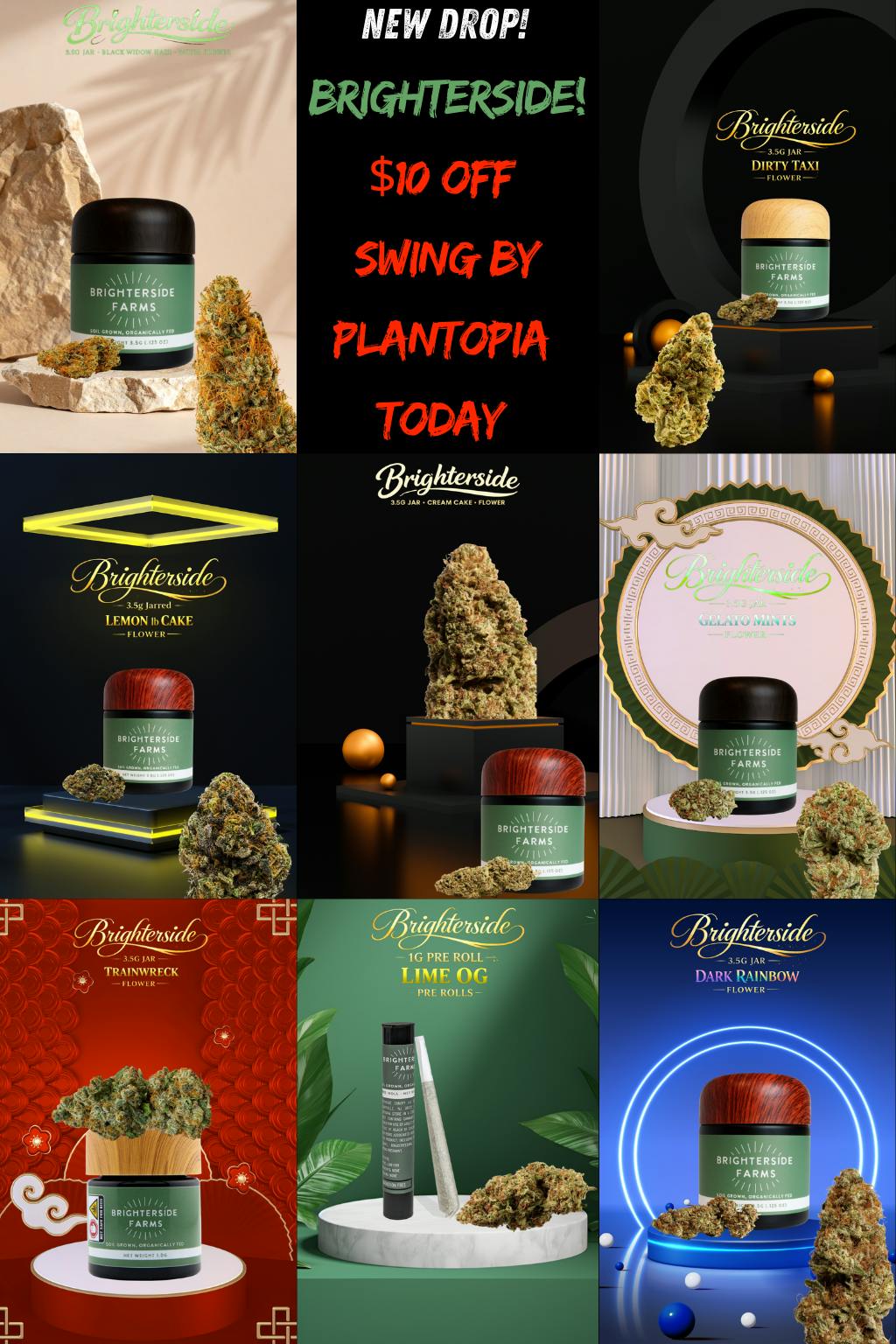 NEW DROP! BRIGHTERSIDE! $10 OFF INTRO DEAL