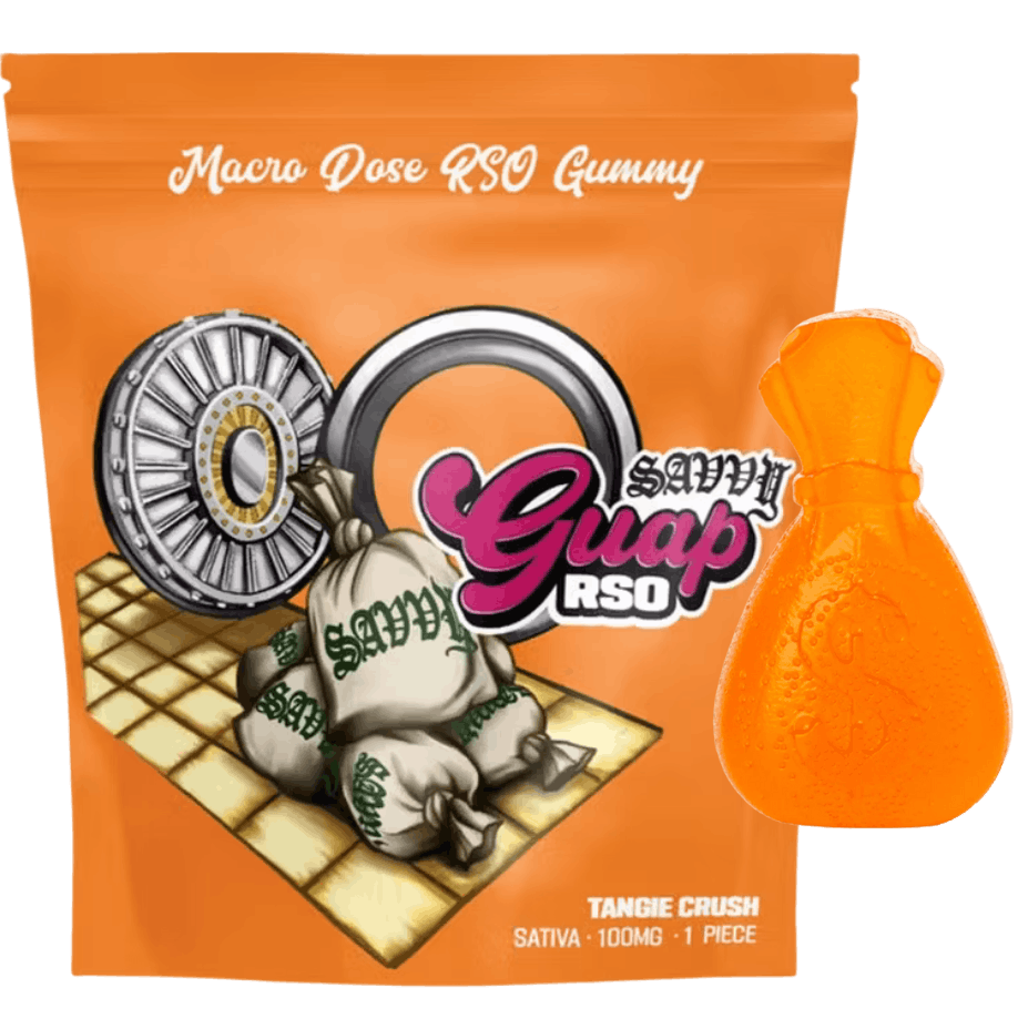 GUAP | RSO MACRO DOSE - TANGIE CRUSH GUMMY - 100MG