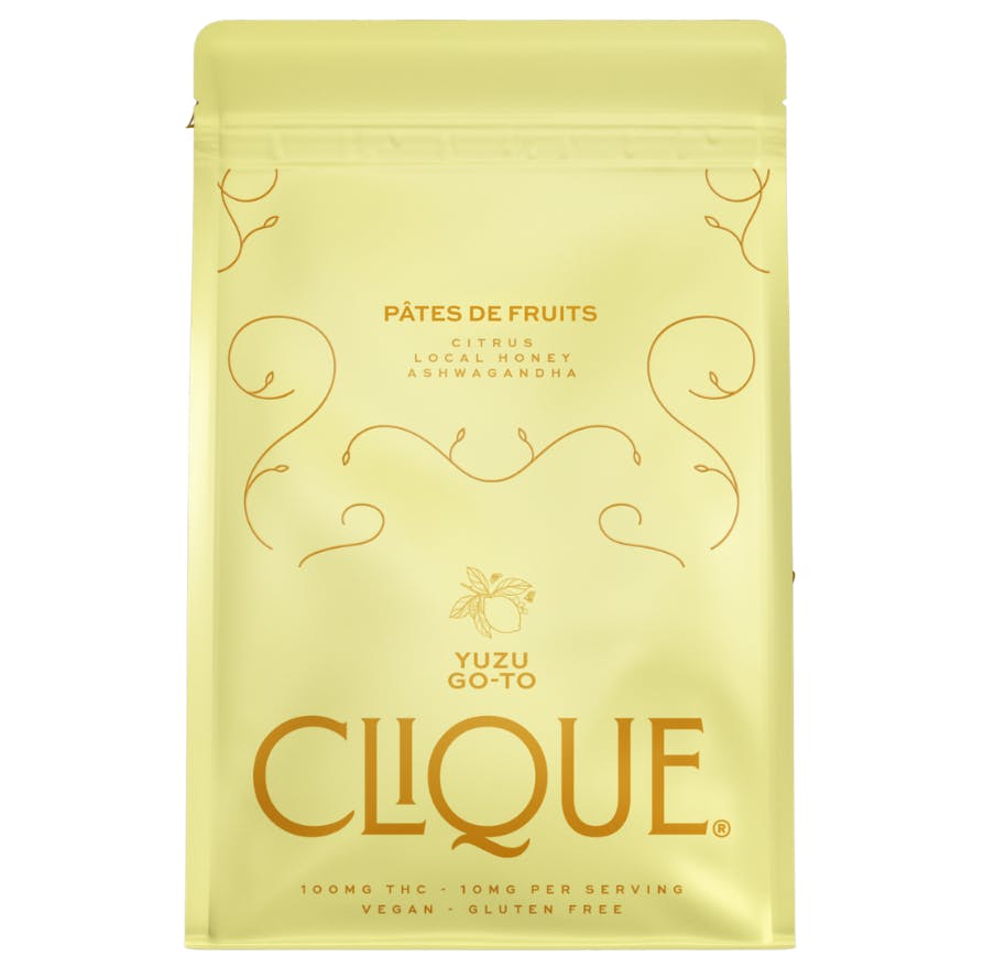 CLIQUE | YUZU GO-TO GUMMIES - 100MG/10PK