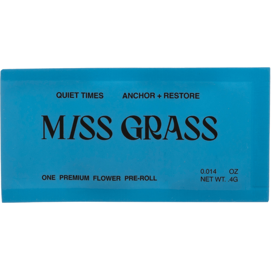 MISS GRASS | "QUIET TIMES: SPARK" PRE-ROLL - 0.4G