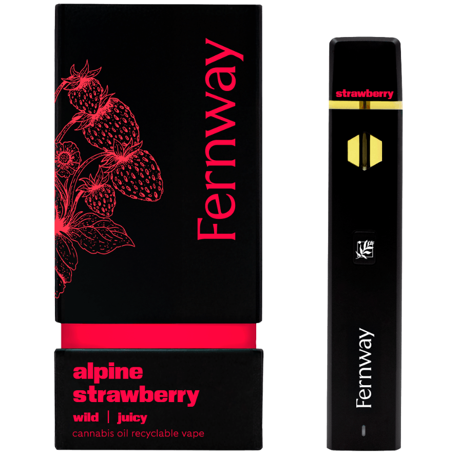 "TRAVELER SERIES" ALPINE STRAWBERRY AIO DISPOSABLE
