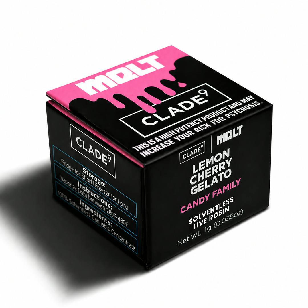 Clade9 Rosin Lemon Cherry Gelato