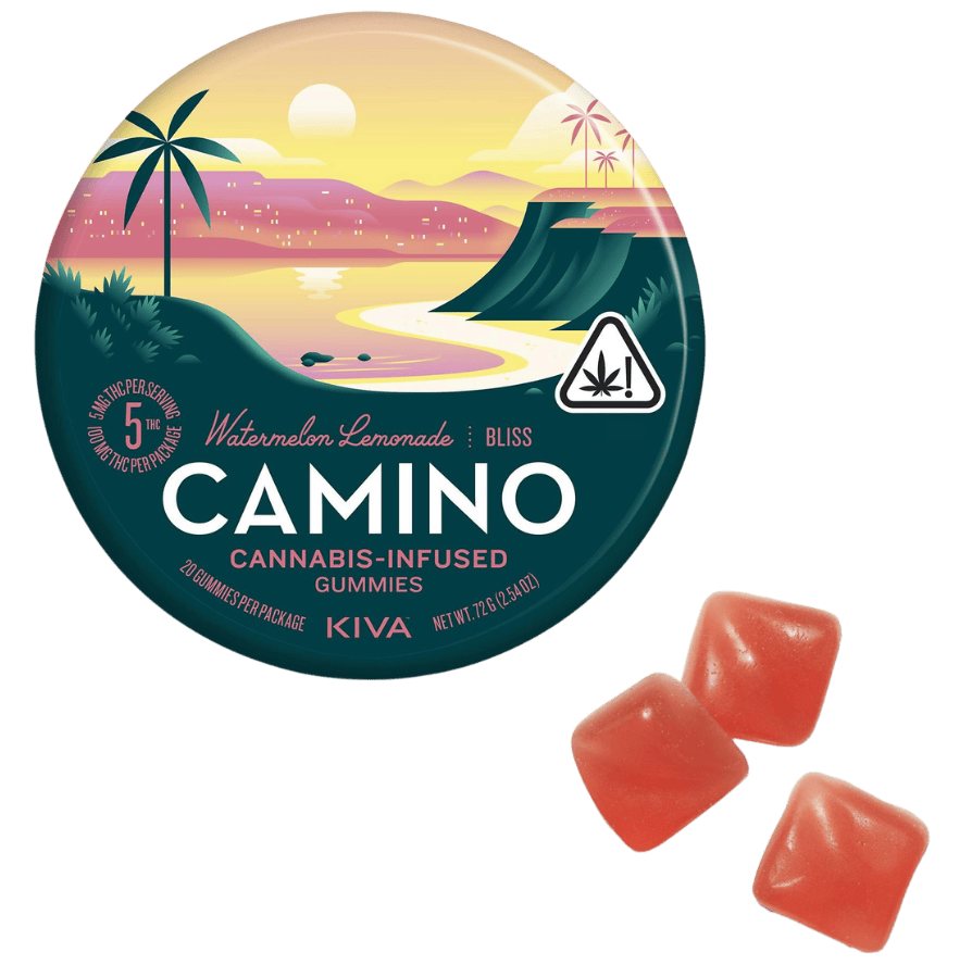 CAMINO | "BLISS" WATERMELON LEMONADE GUMMIES - 100MG/20PK