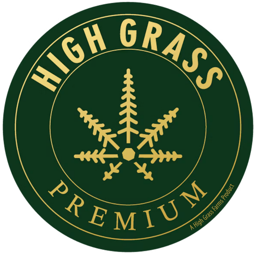 HIGH GRASS FARMS | SMALL BATCH PREMIUM - WEYMOUTH SOUTH BERRY WHOLE FLOWER PRE-ROLL - 0.