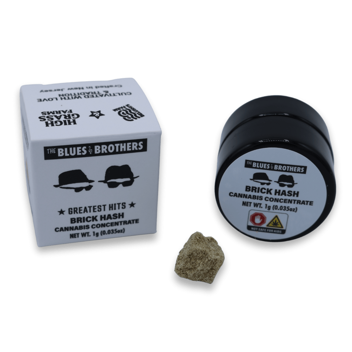 Belushi Blues Brothers Brick Hash