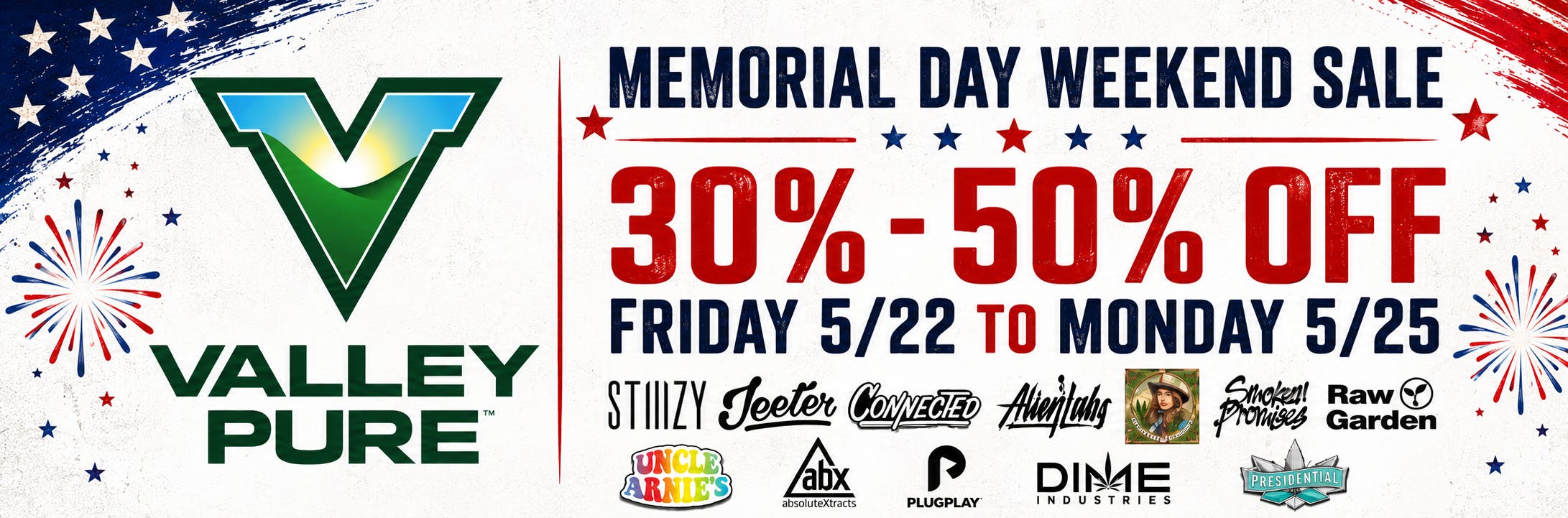Memorial Day Weekend Sale